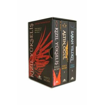 Kızıl Isyan Serisi Özel Kutulu Set (3 Kitap) Pierce Brown