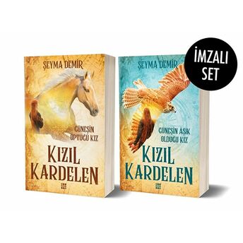 Kızıl Kardelen Serisi - 2 Kitap Takım (Imzalı) Şeyma Demir