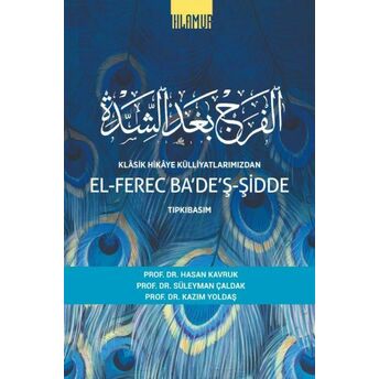 Klâsik Hikâye Külliyatlarımızdan El-Ferec Ba'de'ş-Şidde Tıpkıbasım Cilt 2