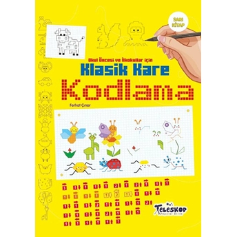 Klasik Kare Kodlama Sarı Kitap Ferhat Çınar