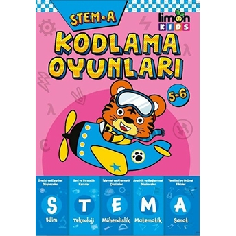 Kodlama Oyunları Stem-A 5-6 Yaş Kolektif