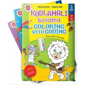 Kodlamalı Boyama (4 Kitap)