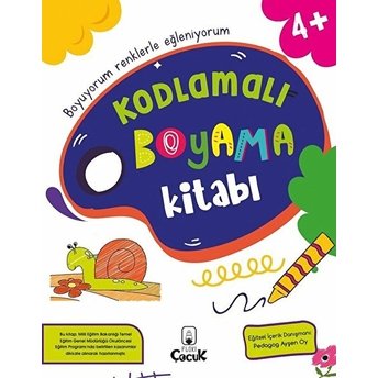 Kodlamalı Boyama Kitabı - 4 Yaş Kolektıf