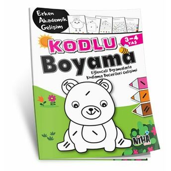 Kodlu Boyama 3-4 Yaş Kolektıf