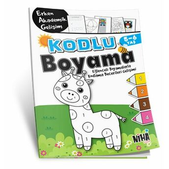 Kodlu Boyama 5-6 Yaş Kolektıf