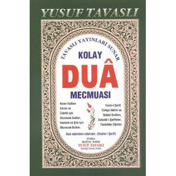 Kolay Dua Mecmuası (B07) Yusuf Tavaslı