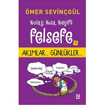 Kolay, Kısa, Keyifli Felsefe - 1 (Akımlar - Günlükler) Ömer Sevinçgül