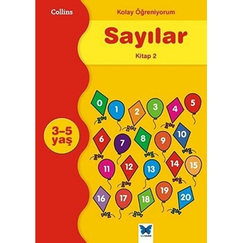 Kolay Öğreniyorum Sayılar - Kitap 2 (3-5 Yaş) Carol Medcalf