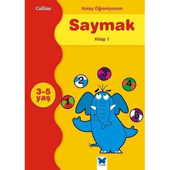 Kolay Öğreniyorum Saymak - Kitap 1 (3-5 Yaş) Carol Cornwell