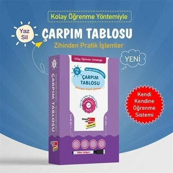 Kolay Öğrenme Yöntemiyle Çarpım Tablosu Komisyon