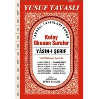 Kolay Okunan Sureler Yasin-I Şerif (El Boy) (E18)