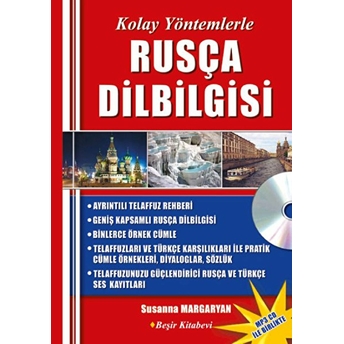 Kolay Yöntemlerle Rusça Dilbilgisi Renkli Resimli Video Destekli Karekodlu Susanna Margaryan