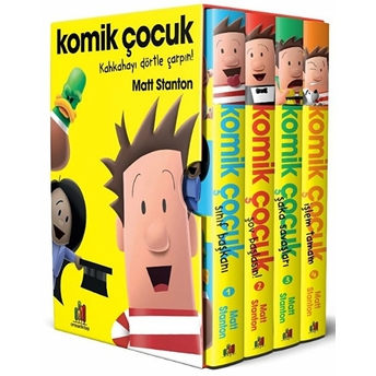 Komik Çocuk 4 Kitap Set Matt Stanton