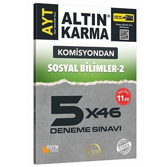 Komisyondan Ayt Sosyal Bilimler 2 - 5X46 Deneme Sınavı Kolektif