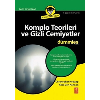 Komplo Teorileri Ve Gizli Cemiyetler - Christopher Hodapp