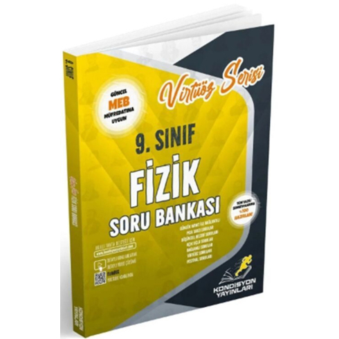 Kondisyon Yayınları 9. Sınıf Fizik Virtüöz Serisi Soru Bankası Komisyon