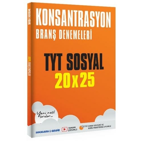 Konsantrasyon Branş Denemeleri Tyt Sosyal