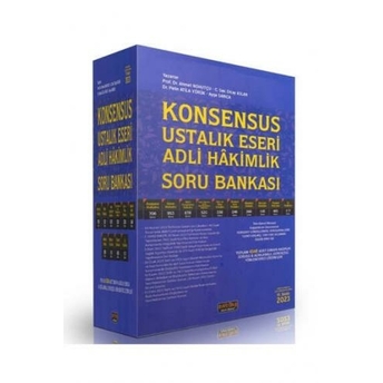 Konsensus Ustalık Eseri Adli Hakimlik Soru Bankası Ahmet Nohutçu