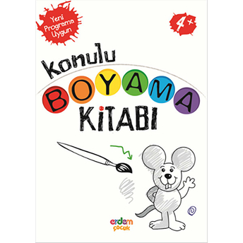 Konulu Boyama Kitabı (4 Yaş) Seda Candemir