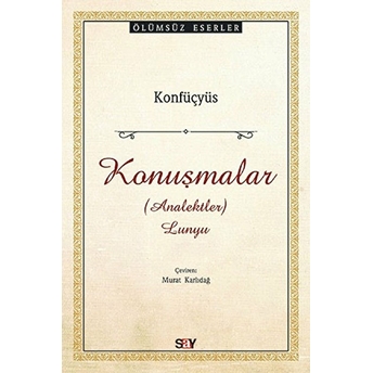 Konuşmalar - Konfüçyüs