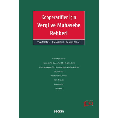 Kooperatifler Için Vergi Ve Muhasebe Rehberi Yusuf Üstün