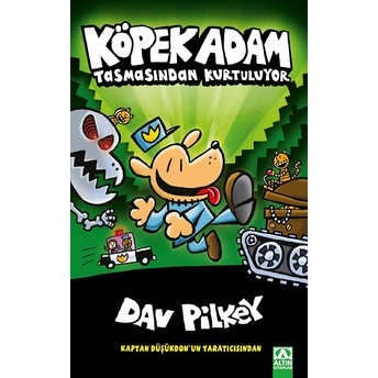 Köpek Adam 2 Tasmasından Kurtuluyor Dav Pilkey