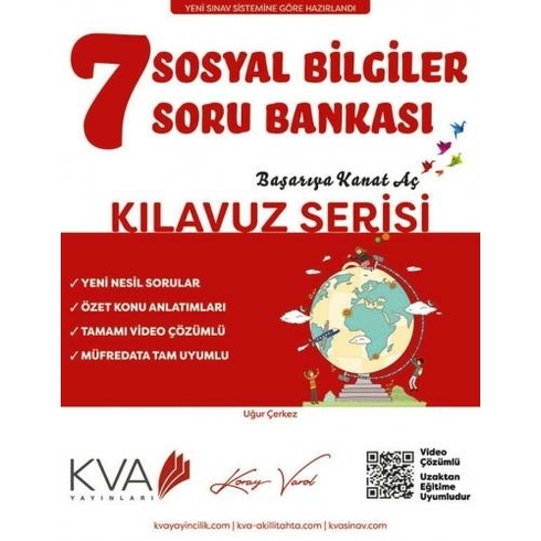 Koray Varol Akademi 7.Sınıf Kılavuz Serisi Sosyal Bilgiler Soru Bankası