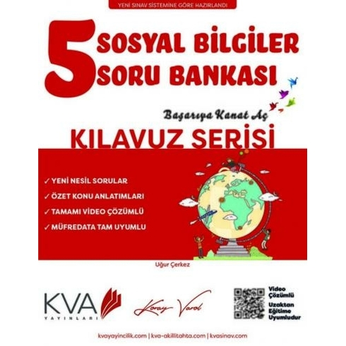 Koray Varol Kva Kılavuz Serisi 5. Sınıf Sosyal Bilgiler Soru Bankası