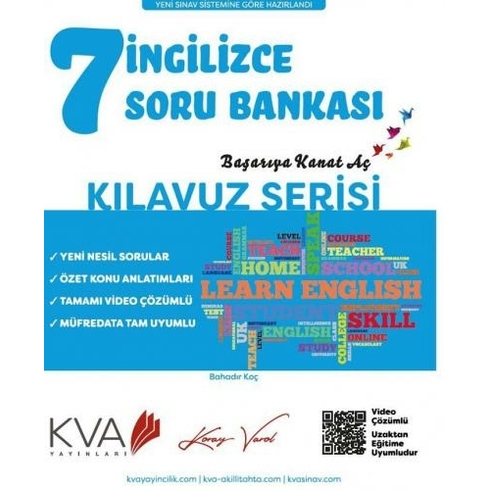 Koray Varol Kva Kılavuz Serisi 7. Sınıf Ingilizce Soru Bankası