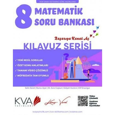 Koray Varol Kva Kılavuz Serisi 8. Sınıf Matematik Soru Bankası