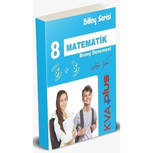 Koray Varol (Kva) +Plus Bilinç Serisi Matematik Branş Denemesi (5 Sarmal + 5 Genel Deneme)