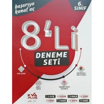 Koray Varol Yayınları 6. Sınıf 8 Li Deneme Seti Komisyon