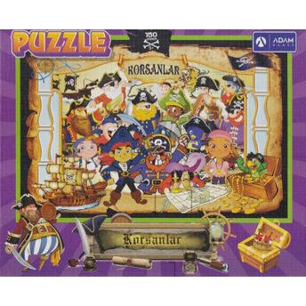 Korsanlar 150 Parça Puzzle