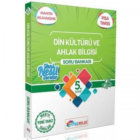 Köşe Bilgi Yayınları 5. Sınıf Din Kültürü Ve Ahlak Bilgisi Özet Bilgili Soru Bankası