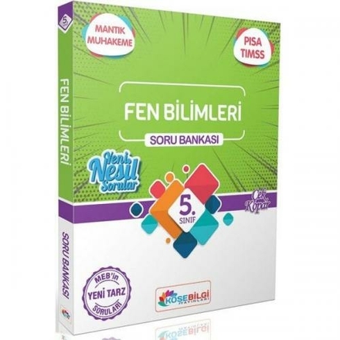 Köşe Bilgi Yayınları 5. Sınıf Fen Bilimleri Özet Bilgili Soru Bankası