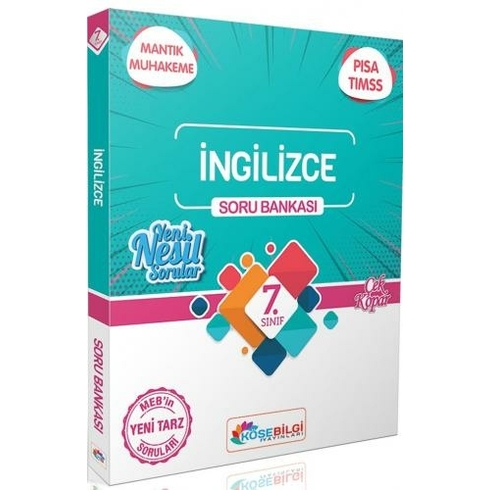 Köşebilgi 7. Sınıf Ingilizce Özet Bilgili Soru Bankası
