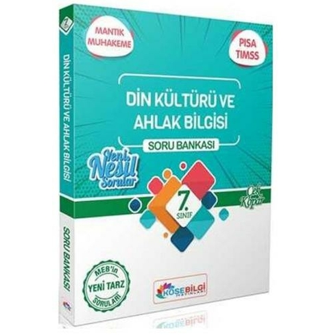 Köşebilgi Yayınları 7. Sınıf Özet Bilgili Din Kültürü Ve Ahlak Bilgisi   Soru Bankası