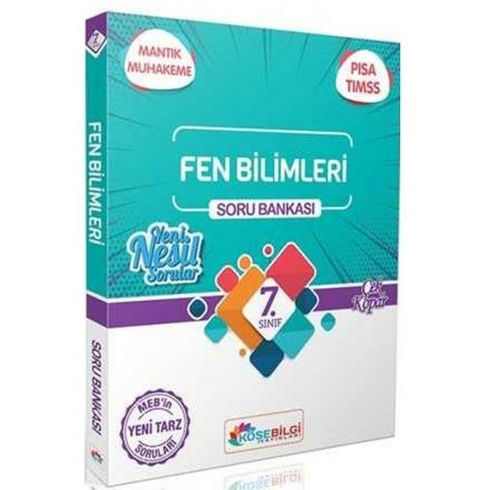 Köşebilgi Yayınları 7. Sınıf Özet Bilgili Fen Bilimleri  Soru Bankası