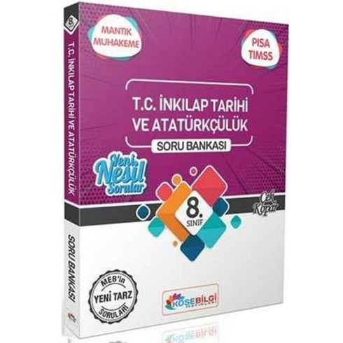 Köşebilgi Yayınları 8. Sınıf Özet Bilgili T.c. Inkılap Tarihi Ve Atatürkçülük Soru Bankası