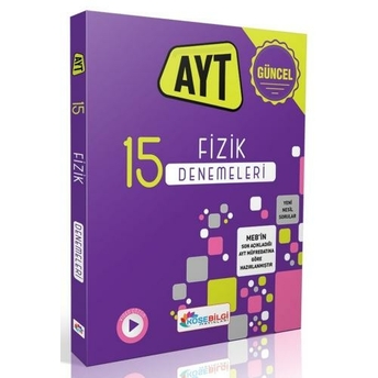 Köşebilgi Yayınları Ayt Fizik 15 Branş Denemesi Komisyon