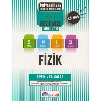 Köşebilgi Yayınları Üniversiteye Hazırlık Fizik Optik Ve Dalgalar Her Bedende Sorular Komisyon