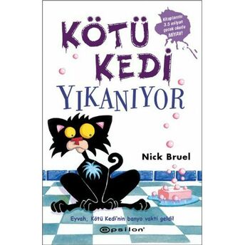 Kötü Kedi Yıkanıyor 1 Nick Bruel