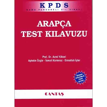 Kpds Arapça Test Kılavuzu