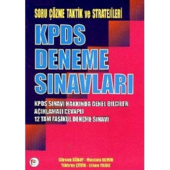 Kpds Deneme Sınavları Erhan Yıldız