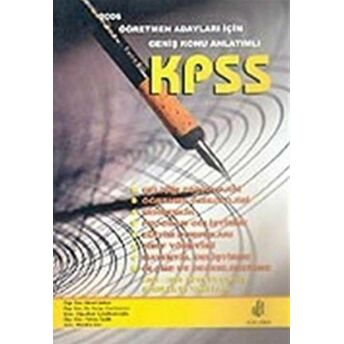 Kpss 2006 Öğretmen Adayları Için Geniş Konu Anlatımlı Kolektif