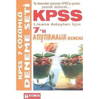 Kpss 2015 Lisans Adayları Için 7'Li Atıştırmalık Deneme Komisyon