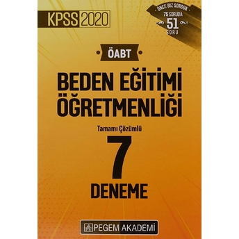 Kpss 2020 Öabt Beden Eğitimi Öğretmenliği Tamamı Çözümlü 7 Deneme