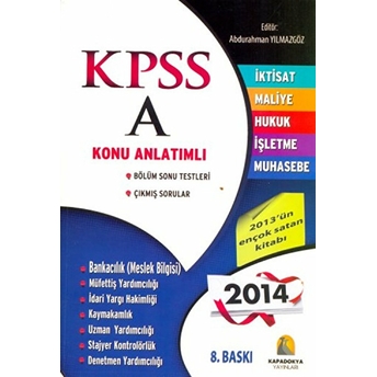 Kpss A Konu Anlatımı Kolektif