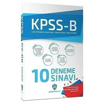 Kpss B 10 Deneme Sınavı Kolektif