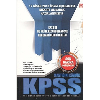 Kpss - Genel Kültür - Genel Yetenek Soru Bankası Kolektif